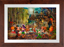 Load image into Gallery viewer, Disney Mickey and Minnie Halloween Fun - Limited Edition Paper (SN - Standard Numbered)