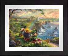 Load image into Gallery viewer, Mickey and Minnie in Ireland - Limited Edition Paper (SN - Standard Numbered) - ArtOfEntertainment.com