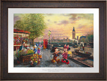 Load image into Gallery viewer, Disney Mickey and Minnie in London - Limited Edition Paper (SN - Standard Numbered)