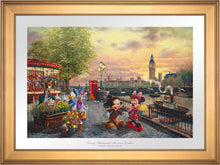 Load image into Gallery viewer, Disney Mickey and Minnie in London - Limited Edition Paper (SN - Standard Numbered)