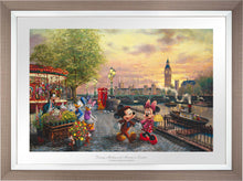 Load image into Gallery viewer, Disney Mickey and Minnie in London - Limited Edition Paper (SN - Standard Numbered)