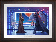 Load image into Gallery viewer, Obi-Wan's Final Battle - Limited Edition Paper (SN - Standard Numbered) - ArtOfEntertainment.com