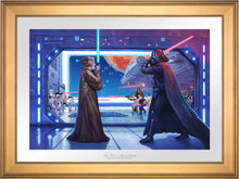 Load image into Gallery viewer, Obi-Wan's Final Battle - Limited Edition Paper (SN - Standard Numbered) - ArtOfEntertainment.com