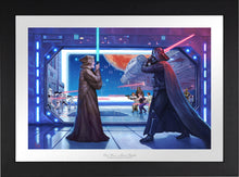 Load image into Gallery viewer, Obi-Wan's Final Battle - Limited Edition Paper (SN - Standard Numbered) - ArtOfEntertainment.com