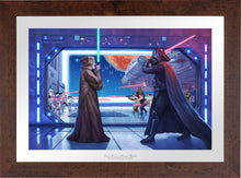 Load image into Gallery viewer, Obi-Wan's Final Battle - Limited Edition Paper (SN - Standard Numbered) - ArtOfEntertainment.com