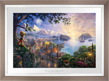 Load image into Gallery viewer, Pinocchio Wishes Upon A Star - Limited Edition Paper (SN - Standard Numbered) - ArtOfEntertainment.com