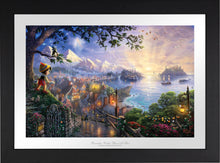 Load image into Gallery viewer, Pinocchio Wishes Upon A Star - Limited Edition Paper (SN - Standard Numbered) - ArtOfEntertainment.com