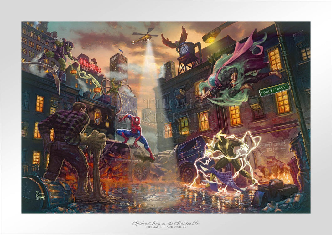 Spider-Man vs. the Sinister Six - Limited Edition Paper - SN - (Unframed)