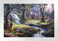 Load image into Gallery viewer, Snow White Discovers the Cottage - Limited Edition Paper - SN - (Unframed)
