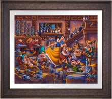 Load image into Gallery viewer, Snow White Dancing with the Dwarfs - Limited Edition Paper (SN - Standard Numbered) - ArtOfEntertainment.com