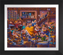 Load image into Gallery viewer, Snow White Dancing with the Dwarfs - Limited Edition Paper (SN - Standard Numbered) - ArtOfEntertainment.com