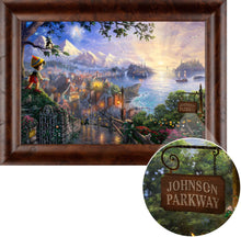 Load image into Gallery viewer, Pinocchio Wishes Upon a Star - Personalized Canvas - ArtOfEntertainment.com