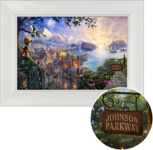 Load image into Gallery viewer, Pinocchio Wishes Upon a Star - Personalized Canvas - ArtOfEntertainment.com