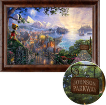Load image into Gallery viewer, Pinocchio Wishes Upon a Star - Personalized Canvas - ArtOfEntertainment.com
