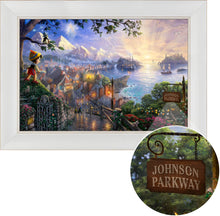 Load image into Gallery viewer, Pinocchio Wishes Upon a Star - Personalized Canvas - ArtOfEntertainment.com