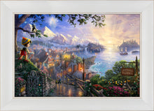 Load image into Gallery viewer, Personalized Canvas Pinocchio Wishes Upon a Star