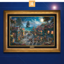 Load image into Gallery viewer, Pirates of the Caribbean - Limited Edition Canvas (JE - Jewel Edition) - ArtOfEntertainment.com
