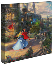 Load image into Gallery viewer, Sleeping Beauty Dancing in the Enchanted Light - 14" x 14" Gallery Wrapped Canvas 94065