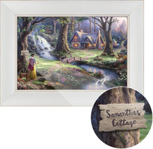 Load image into Gallery viewer, Snow White Discovers the Cottage - Personalized Canvas - ArtOfEntertainment.com