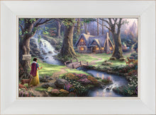 Load image into Gallery viewer, Personalized Canvas Snow White Discovers the Cottage