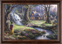 Load image into Gallery viewer, Personalized Canvas Snow White Discovers the Cottage