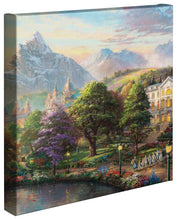 Load image into Gallery viewer, a picture of a river with a train on it