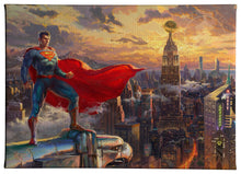 Load image into Gallery viewer, Gallery Wrapped Canvas Superman - Protector of Metroplis