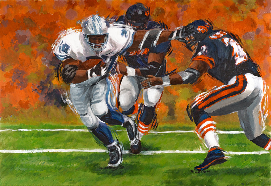 Barry Sanders Limited Edition Canvas