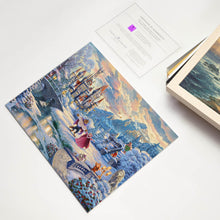 Load image into Gallery viewer, Art Prints Beauty and the Beast&#39;s Winter Enchantment

