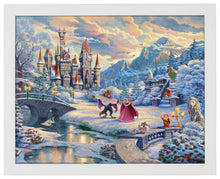 Load image into Gallery viewer, Beauty and the Beast&#39;s Winter Enchantment - Standard Art Prints - ArtOfEntertainment.com
