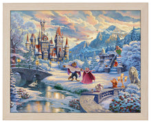 Load image into Gallery viewer, Beauty and the Beast&#39;s Winter Enchantment - Standard Art Prints - ArtOfEntertainment.com
