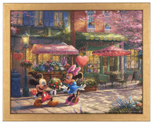 Load image into Gallery viewer, Disney Mickey and Minnie - Sweetheart Cafe - Standard Art Prints - ArtOfEntertainment.com
