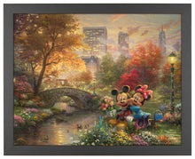 Load image into Gallery viewer, Mickey and Minnie - Sweetheart Central Park - Standard Art Prints - Art Of Entertainment
