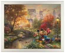Load image into Gallery viewer, Mickey and Minnie - Sweetheart Central Park - Standard Art Prints - Art Of Entertainment
