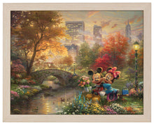 Load image into Gallery viewer, Mickey and Minnie - Sweetheart Central Park - Standard Art Prints - Art Of Entertainment
