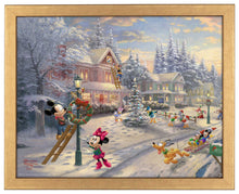 Load image into Gallery viewer, Mickey&#39;s Victorian Christmas - Standard Art Prints - ArtOfEntertainment.com
