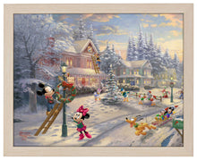 Load image into Gallery viewer, Mickey&#39;s Victorian Christmas - Standard Art Prints - ArtOfEntertainment.com

