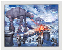 Load image into Gallery viewer, The Battle Of Hoth - Standard Art Prints - ArtOfEntertainment.com
