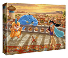 Load image into Gallery viewer, Jasmine Dancing in the Desert Sunset - Gallery Wrapped Canvas - ArtOfEntertainment.com
