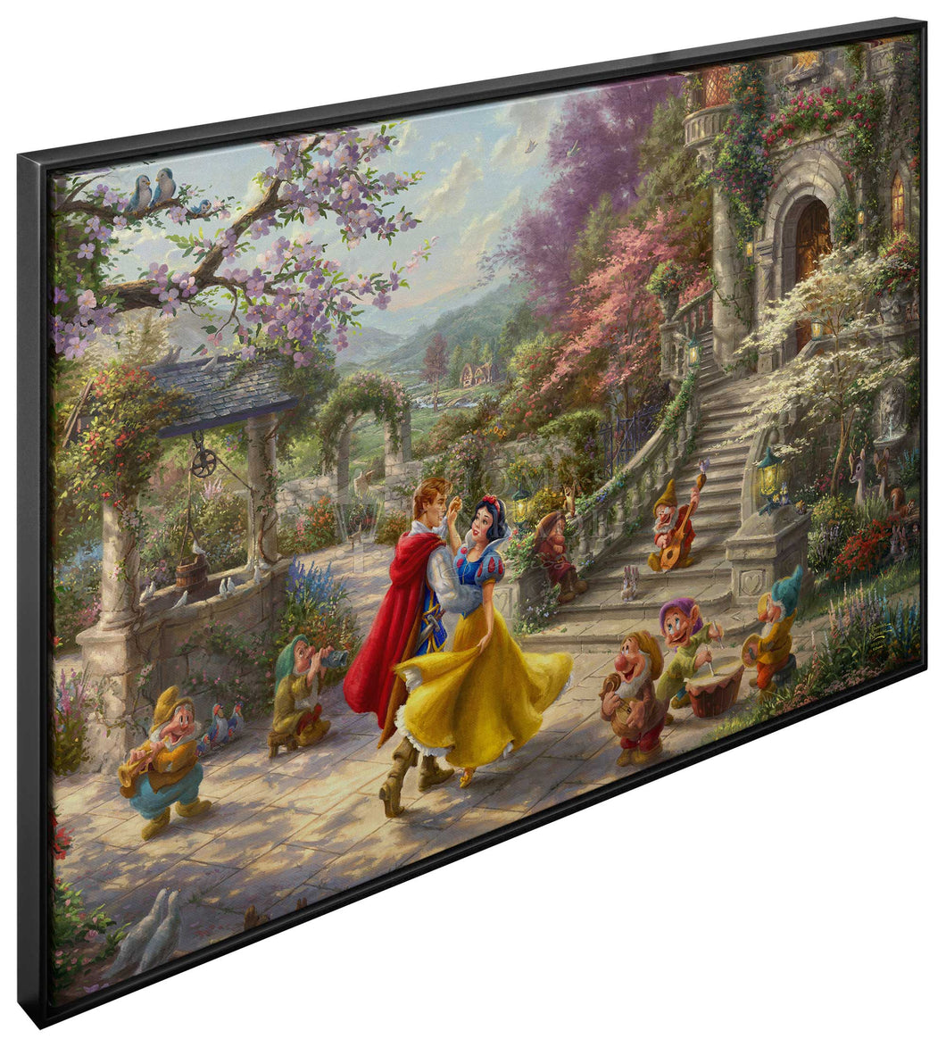 Snow White Dancing in the Sunlight - Canvas Wall Murals - ArtOfEntertainment.com
