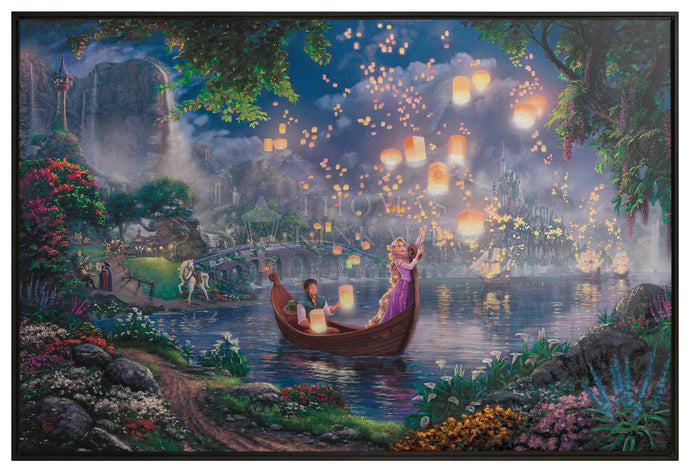 Tangled - Canvas Wall Murals - Art Of Entertainment