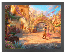 Load image into Gallery viewer, Rapunzel Dancing in the Sunlit Courtyard - Standard Art Prints - Art Of Entertainment
