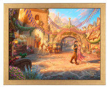 Load image into Gallery viewer, Rapunzel Dancing in the Sunlit Courtyard - Standard Art Prints - Art Of Entertainment
