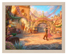 Load image into Gallery viewer, Rapunzel Dancing in the Sunlit Courtyard - Standard Art Prints - Art Of Entertainment
