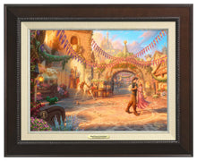 Load image into Gallery viewer, Rapunzel Dancing in the Sunlit Courtyard - Canvas Classics - Art Of Entertainment
