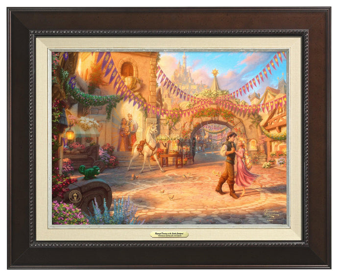 Rapunzel Dancing in the Sunlit Courtyard - Canvas Classics - Art Of Entertainment