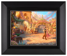 Load image into Gallery viewer, Rapunzel Dancing in the Sunlit Courtyard - Canvas Classics - Art Of Entertainment
