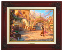 Load image into Gallery viewer, Rapunzel Dancing in the Sunlit Courtyard - Canvas Classics - Art Of Entertainment
