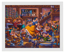 Load image into Gallery viewer, Snow White Dancing with the Dwarfs - Standard Art Prints - ArtOfEntertainment.com
