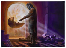 Load image into Gallery viewer, &lt;em&gt;The Mandalorian&lt;/em&gt;™ - Turning Point - 10&quot; x 14&quot; Gallery Wrapped Canvas - Art Of Entertainment
